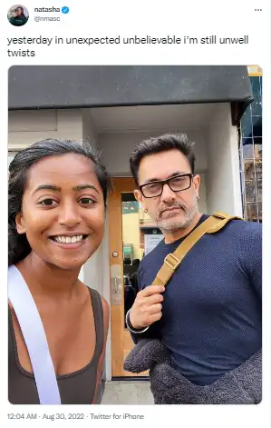 Fan spotted amir khan in San Fransisco