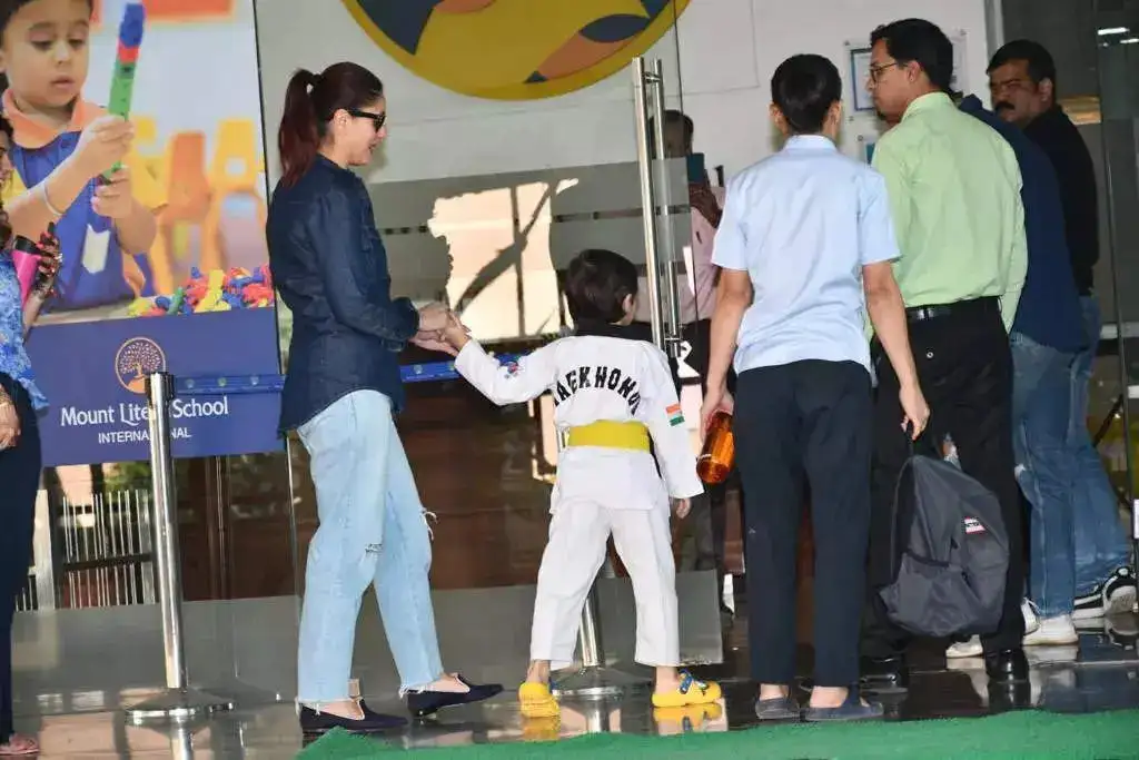 Kareena Kapoor with Taimur Ali Khan