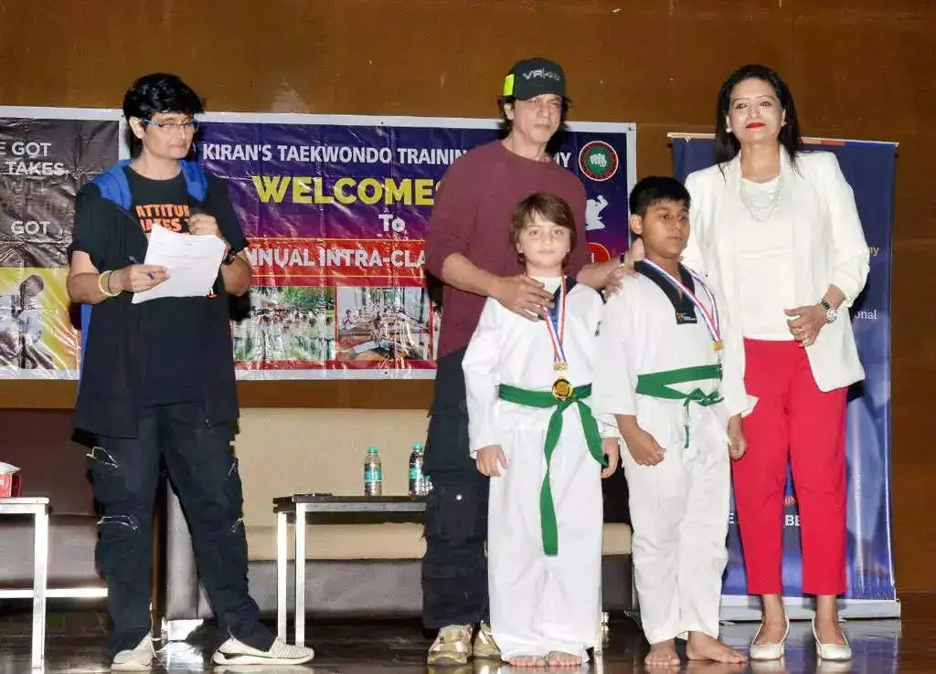 Shah Rukh Khan with son Abram