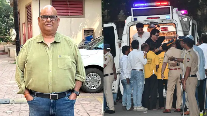 Satish Kaushik's mortal remains reaches Mumbai residence as fans bid adieu