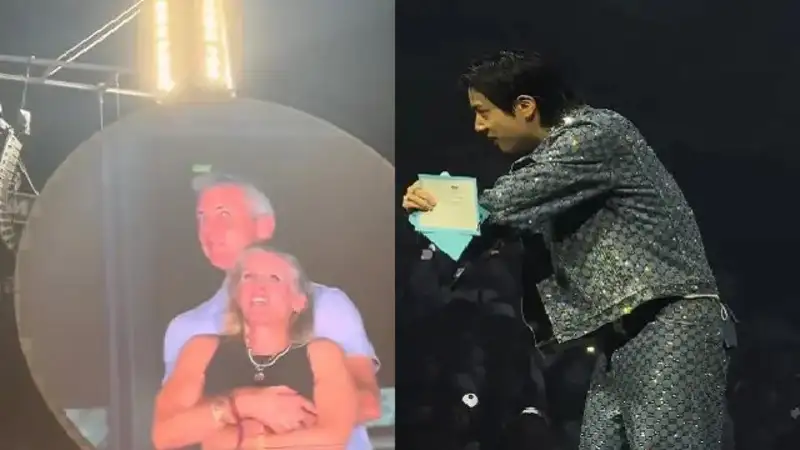 BTS Jin recreates Coldplay cheating scandal on stage. Watch video