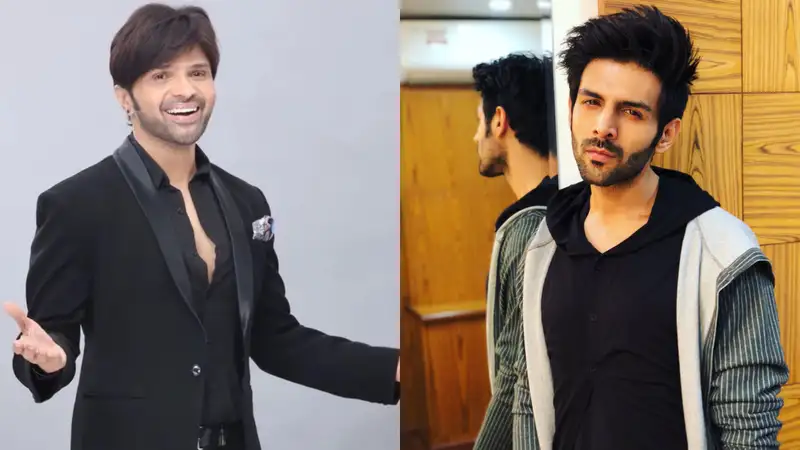 Himesh Reshammiya surprises fans during his Mumbai show by bringing Kartik Aaryan on stage