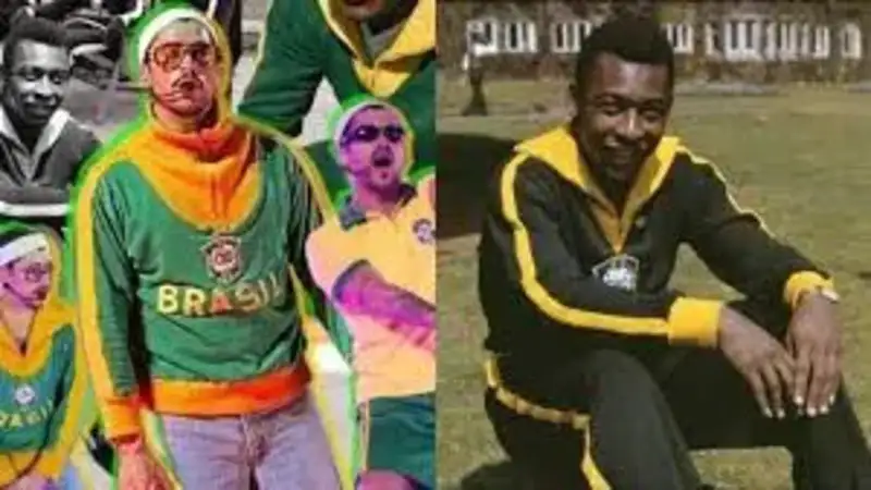 Pelé's 1966 World Cup jacket in demand after Bad Bunny wears it at Brazil concerts