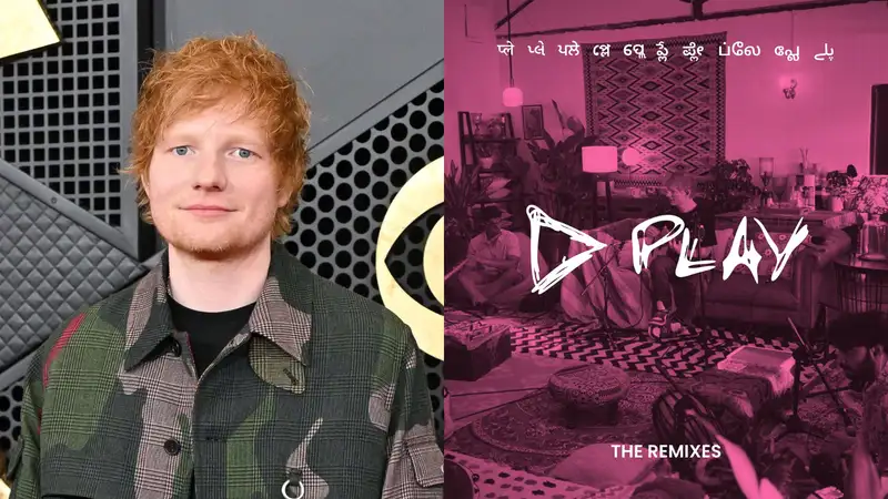 Ed Sheeran drops Play - The Remixes, featuring Karan Aujla, Arijit Singh, Jonita Gandhi, Hanumankind, Dhee and Santhosh Narayanan