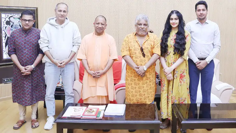 Yogi Adityanath and 'The Kerala Story' team meet in Lucknow