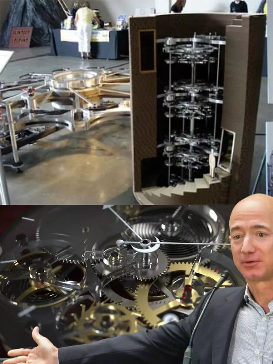 jeff bezos,blue origin,jeff bezos clock,What is the purpose of Jeff ...