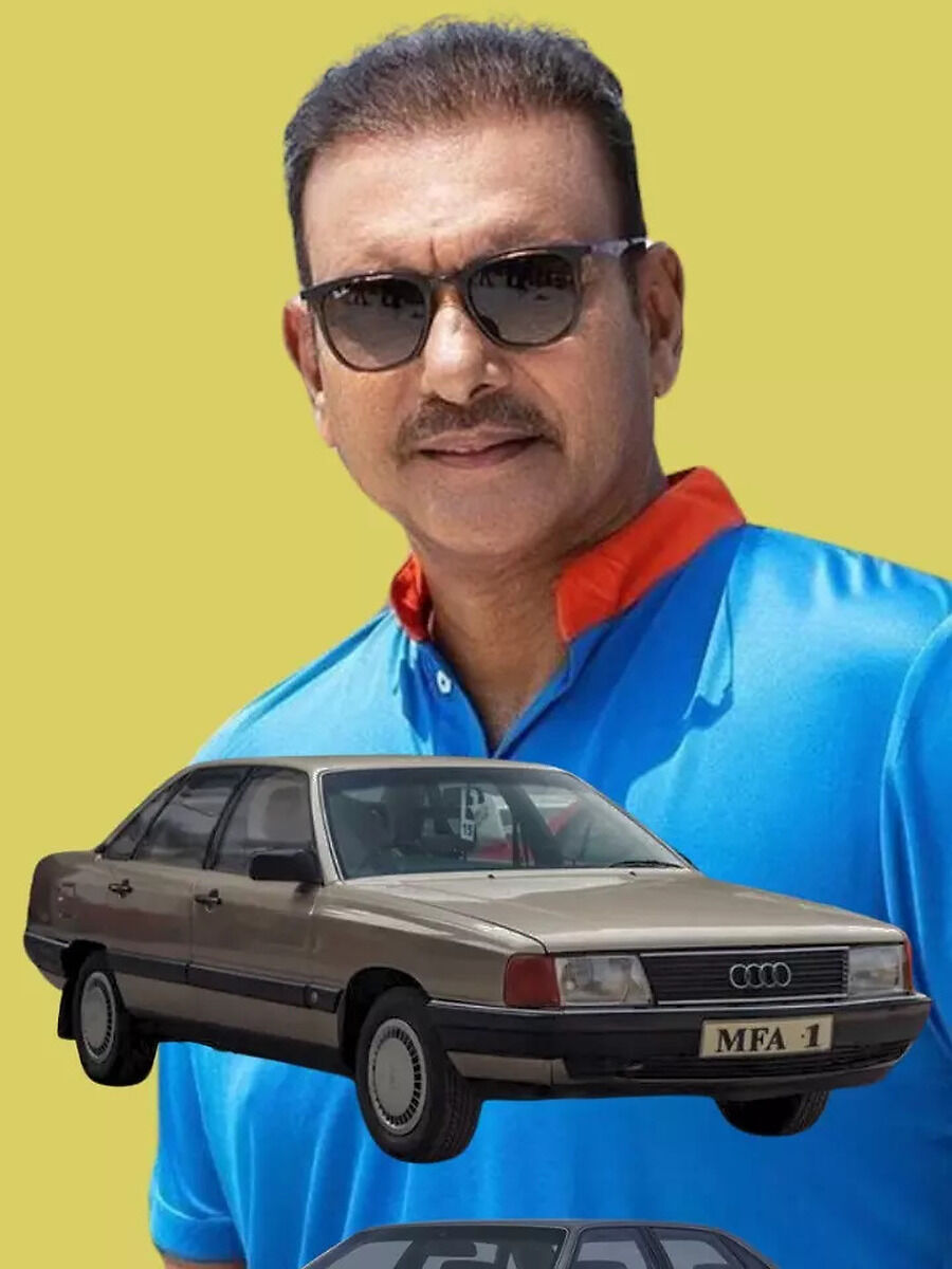 Ravi Shastri Audi 100 Luxury Sedan | Times Now Navbharat