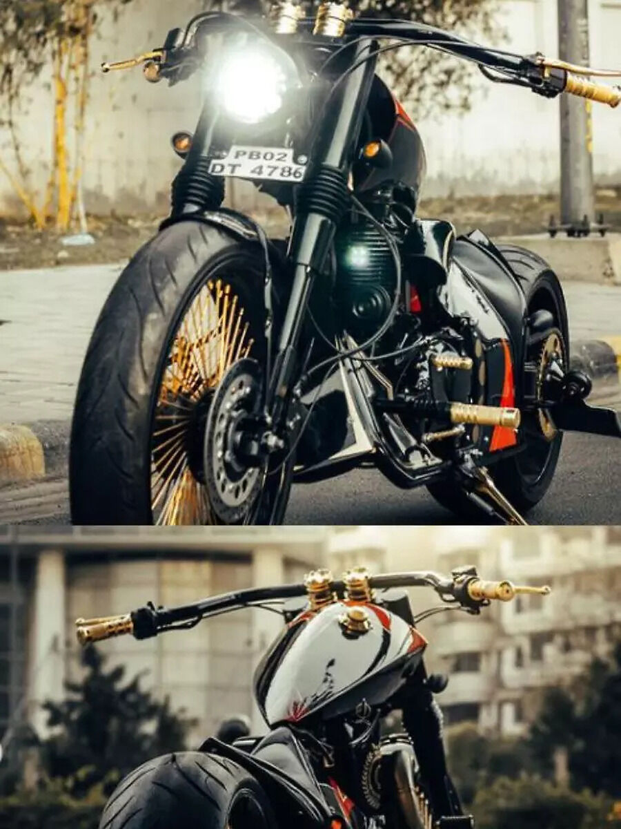 This Custom Made Royal Enfield 500 Looks Beautiful | Times Now Navbharat