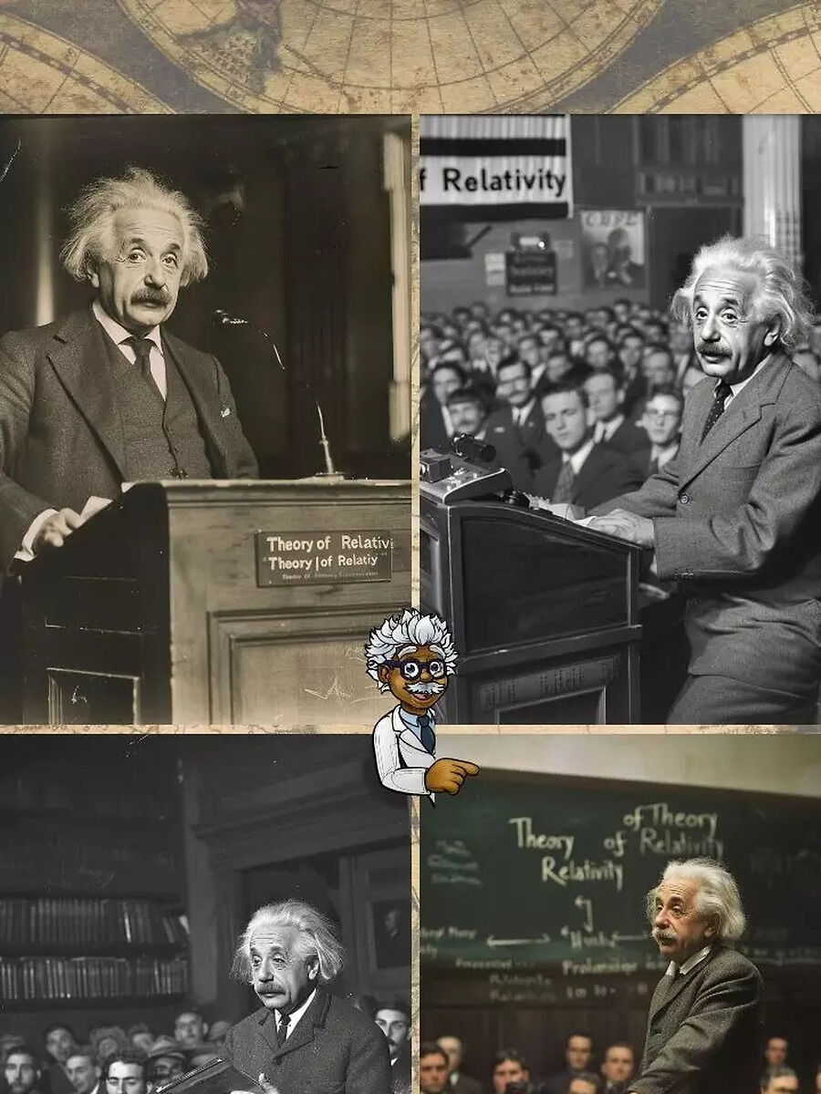 AI Imagines Albert Einstein Lecturing Theory Of Relativity: What is ...