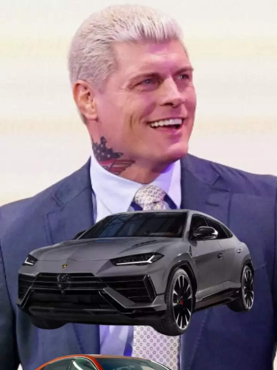 Take A Look At Cars Of WWE Star Cody Rhodes | Times Now Navbharat