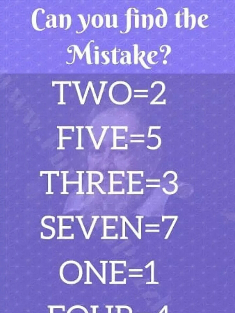 Brain Test Can You Find the Mistake in just 10 Seconds - दम है तो बताइए ...