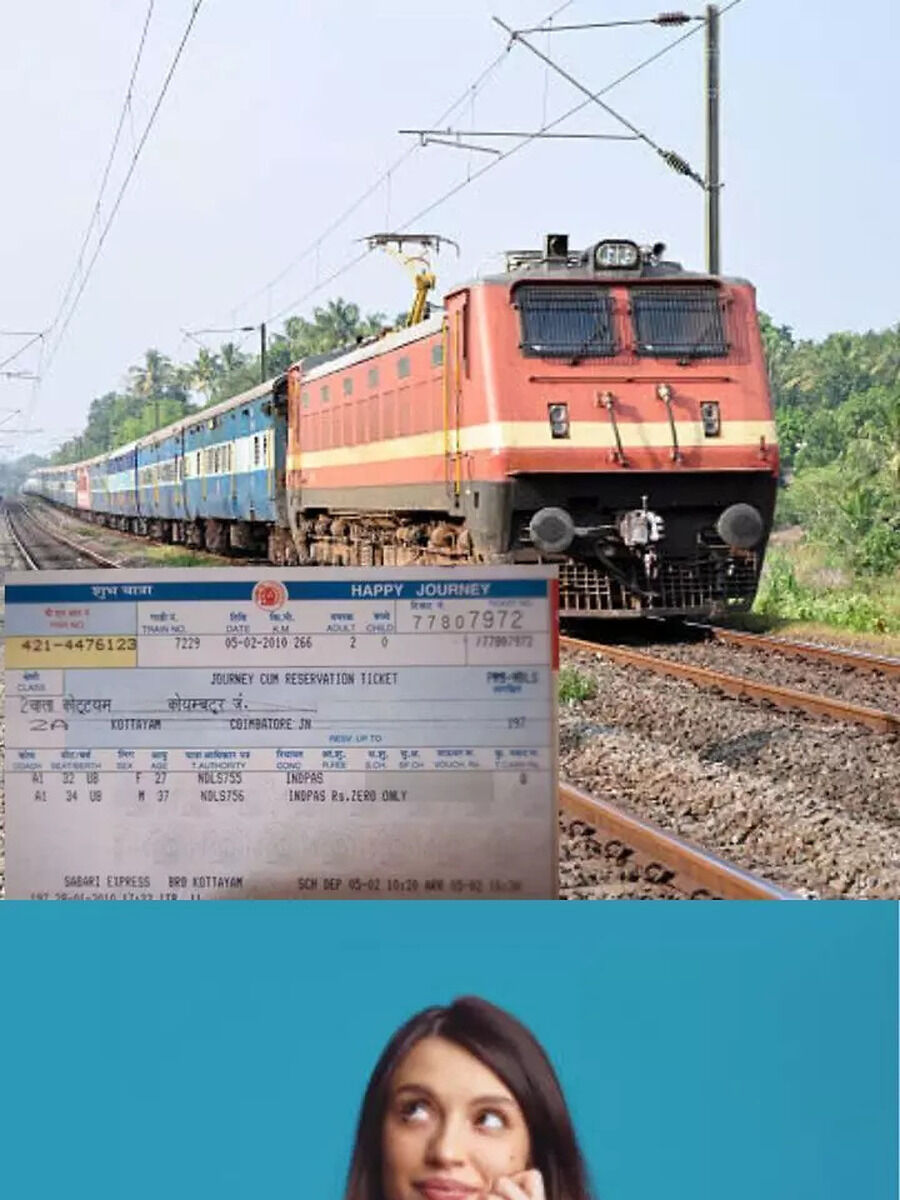 Check Codes On Train Ticket To Know Waiting List Will Be Confirmed Or ...