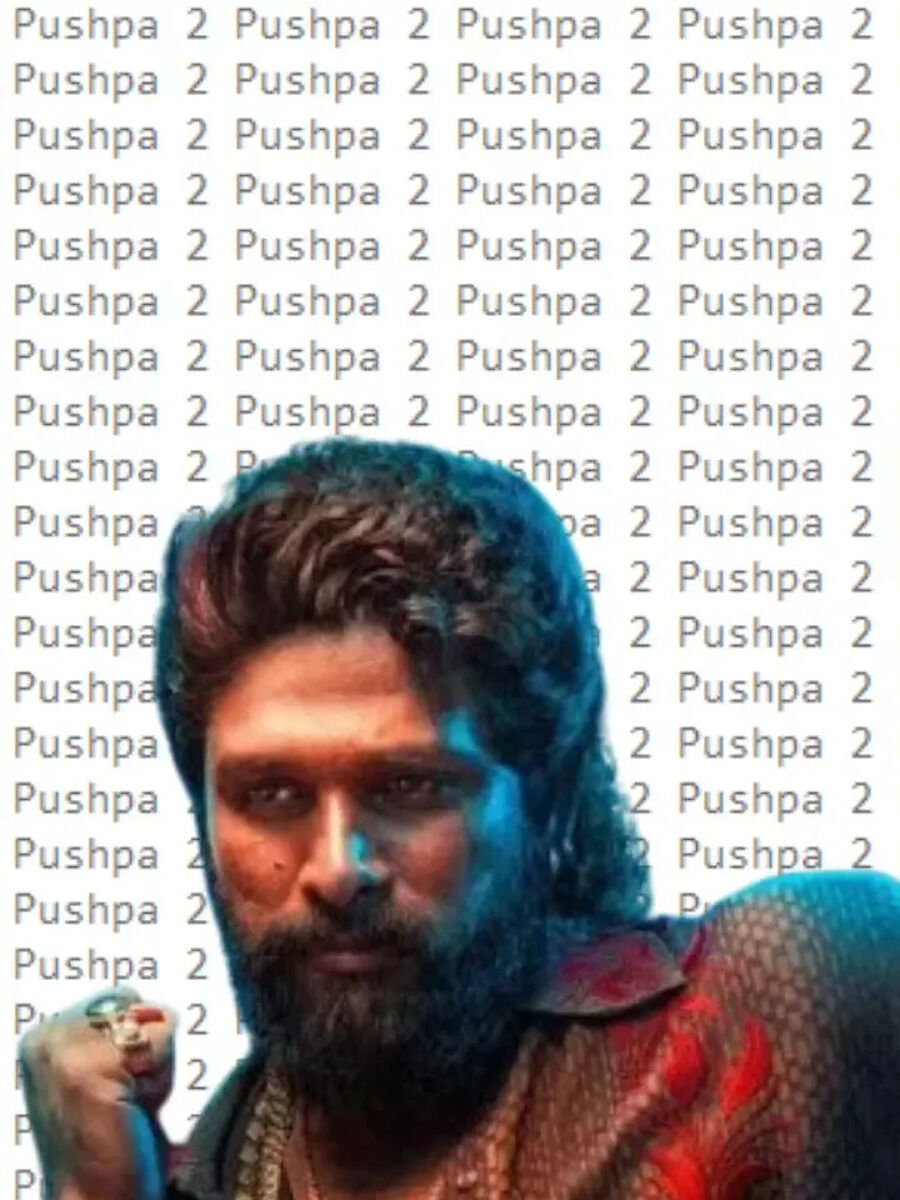 Optical Illusion: Find Pushpa 1 among lots of Pushpa 2 - Allu Arjun ...