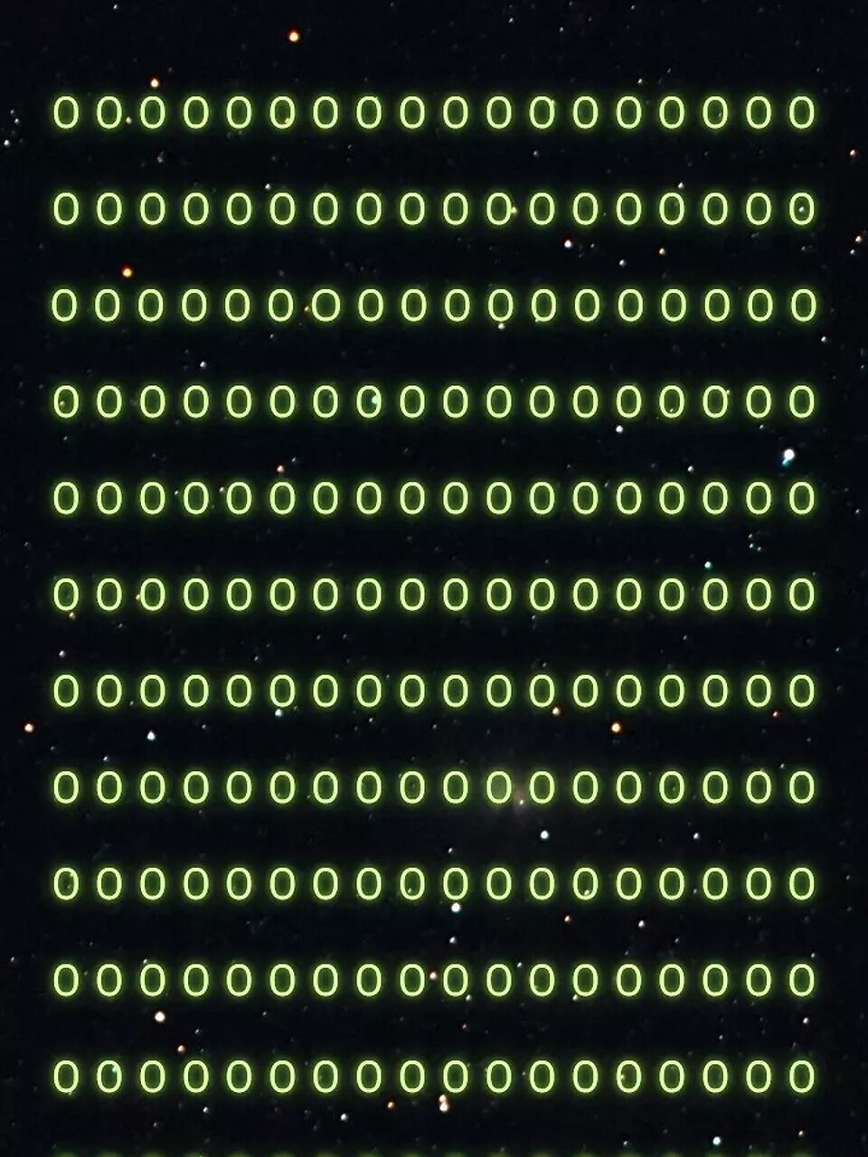 Optical Illusion: Find the Single O Hiding in Plain Sight Among