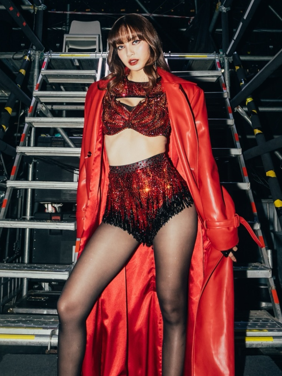 Lisa - Solid Red Crimson