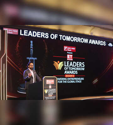ET Now Leaders of Tomorrow Season 12 Awards  Former Union Minister Anurag Thakur backs MSMEs  startup growth