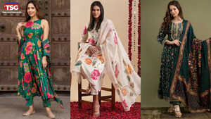 इस दिवाली लग जाएंगे चार चाँद ट्राई करें ये फ्लोरल सूट डिज़ाइन