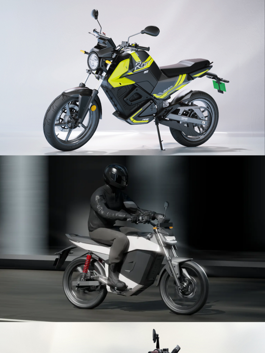 Image showcasing 5 Electric Affordable Electric Motorcycles Introduced In 2024: Roadster ...