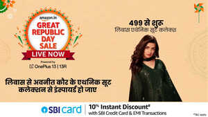 अमेज़न ग्रेट रिपब्लिक सेल 2025अवनीत कौर से इंस्पायर्ड होकर लिबास ब्रांड के एथेनिक सूट से अपनेवॉर्डरोब को सजाए सिर्फ 499 रुपये से शुरू