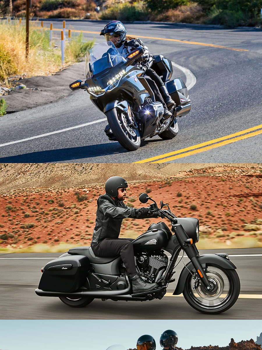 5 Cruiser Bikes That Can Comfortably Sit At 130 Kmph: Honda GoldWing ...
