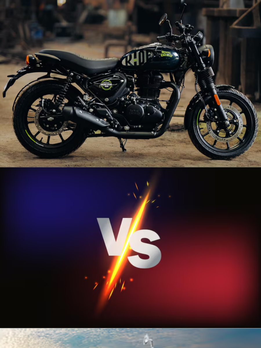 Royal Enfield Hunter 350 vs Jawa 350: Specs Comparison, Royal Enfield ...
