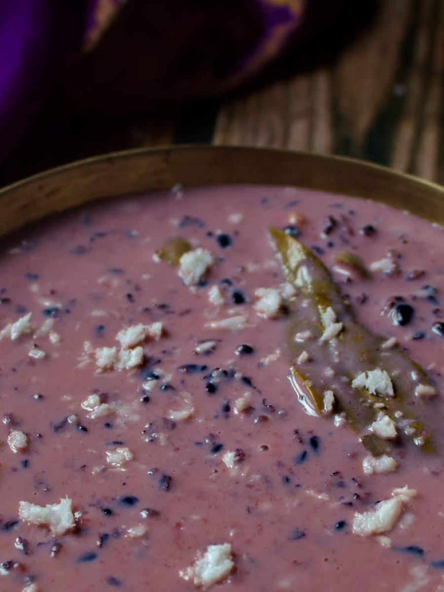 Cooking Steps for Assamese Style Black Rice Kheer