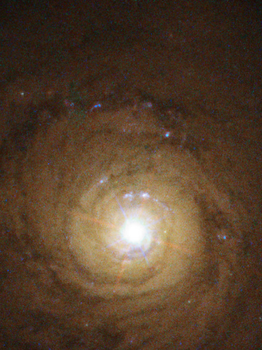 NASA Captures Artwork of Black Hole and Space Dust