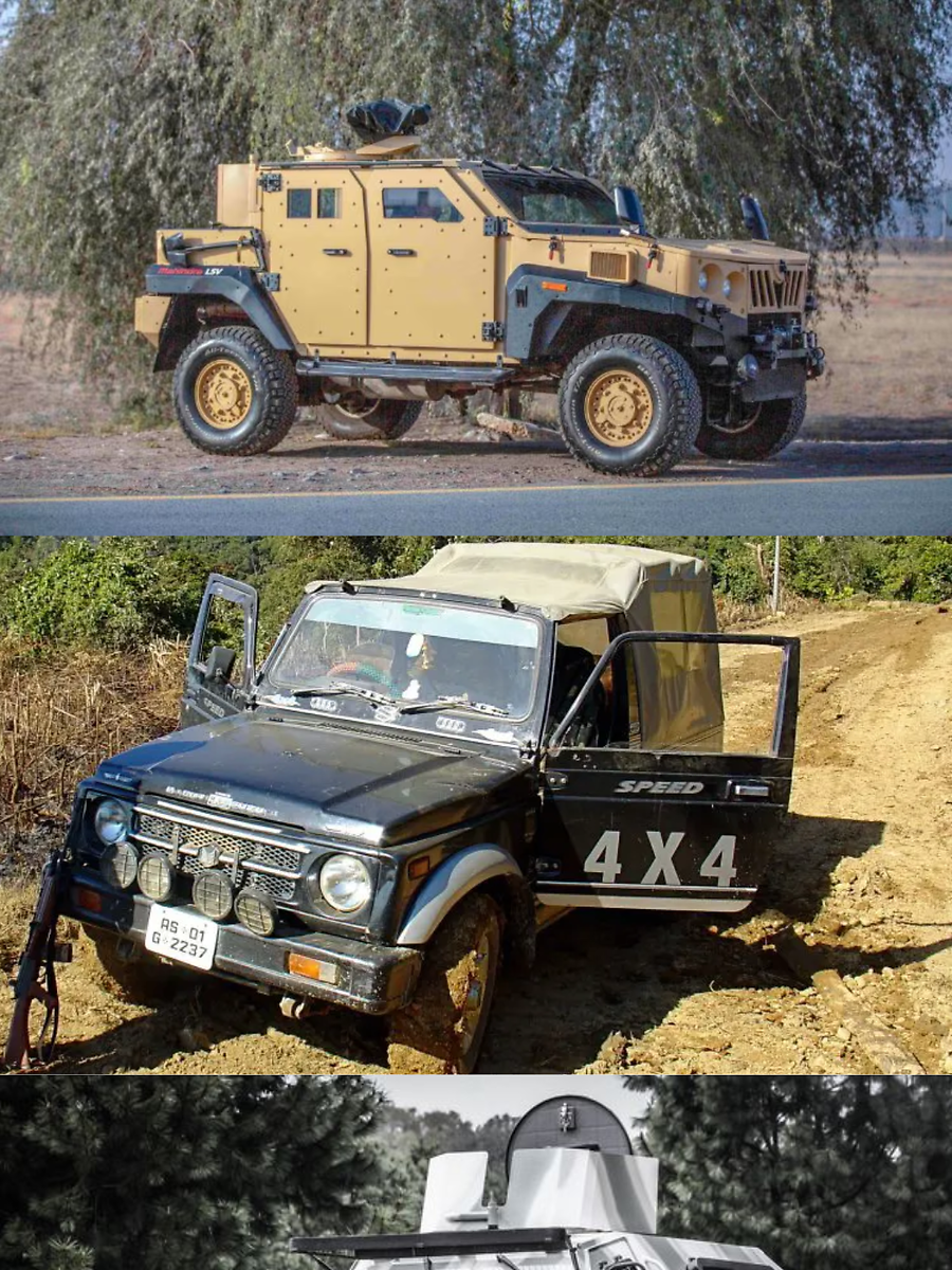 5 Iconic Cars Used By Indian Army: Maruti Suzuki Gypsy, Mahindra Thar ...