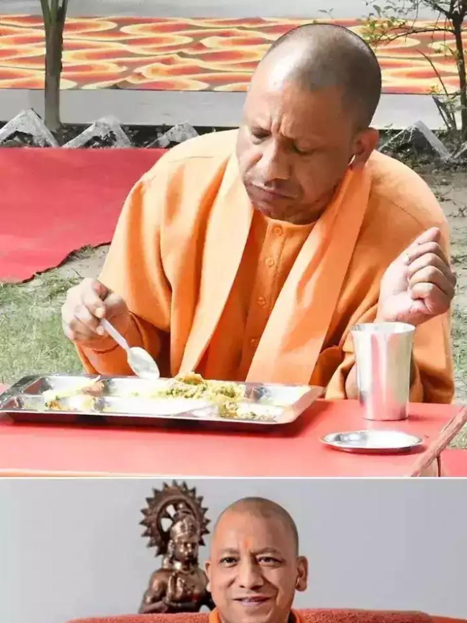 yogi adityanath diet plan in hindi up cm yogi morning routine fitness  secret yogi ji kya khate hai what does yogi ji eat pure veg food menu -  ​नाश्ते में क्या खाते हैं योगी जी, 53 की उम्र में ऐसा गजब है यूपी CM का  डाइट | Times Now Navbharat