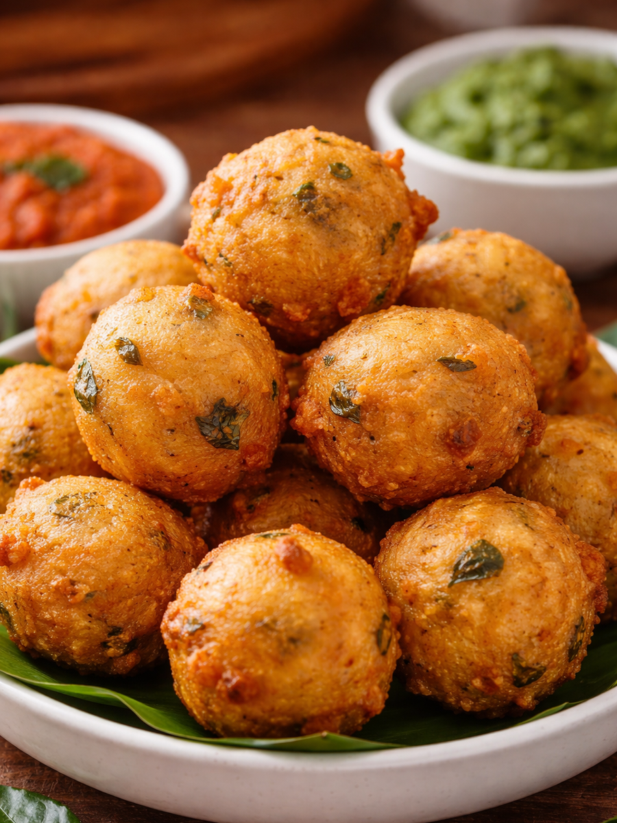  பாரம்பரிய சுவையில் ஹெல்தியான மைசூர் போண்டா ரெசிபி! Mysuru Bonda Recipe 