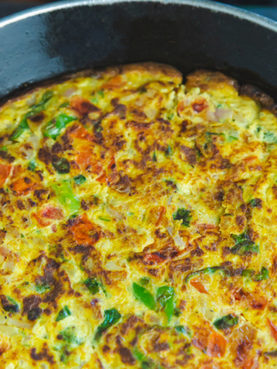  பெங்களுரு காலை உணவு கிரீன் ஆம்லெட்! 