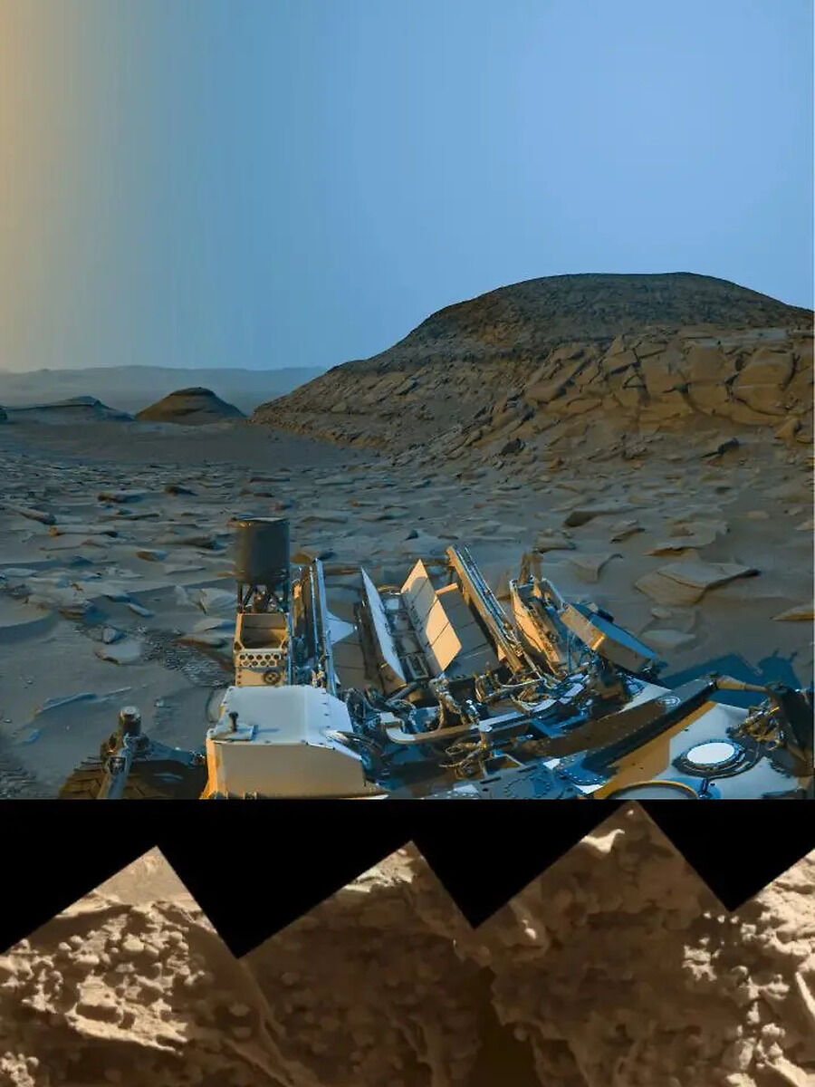 22 Crore KM Door Se Aaya Khash Sandesh NASA Shared a Mars spiderweb ...