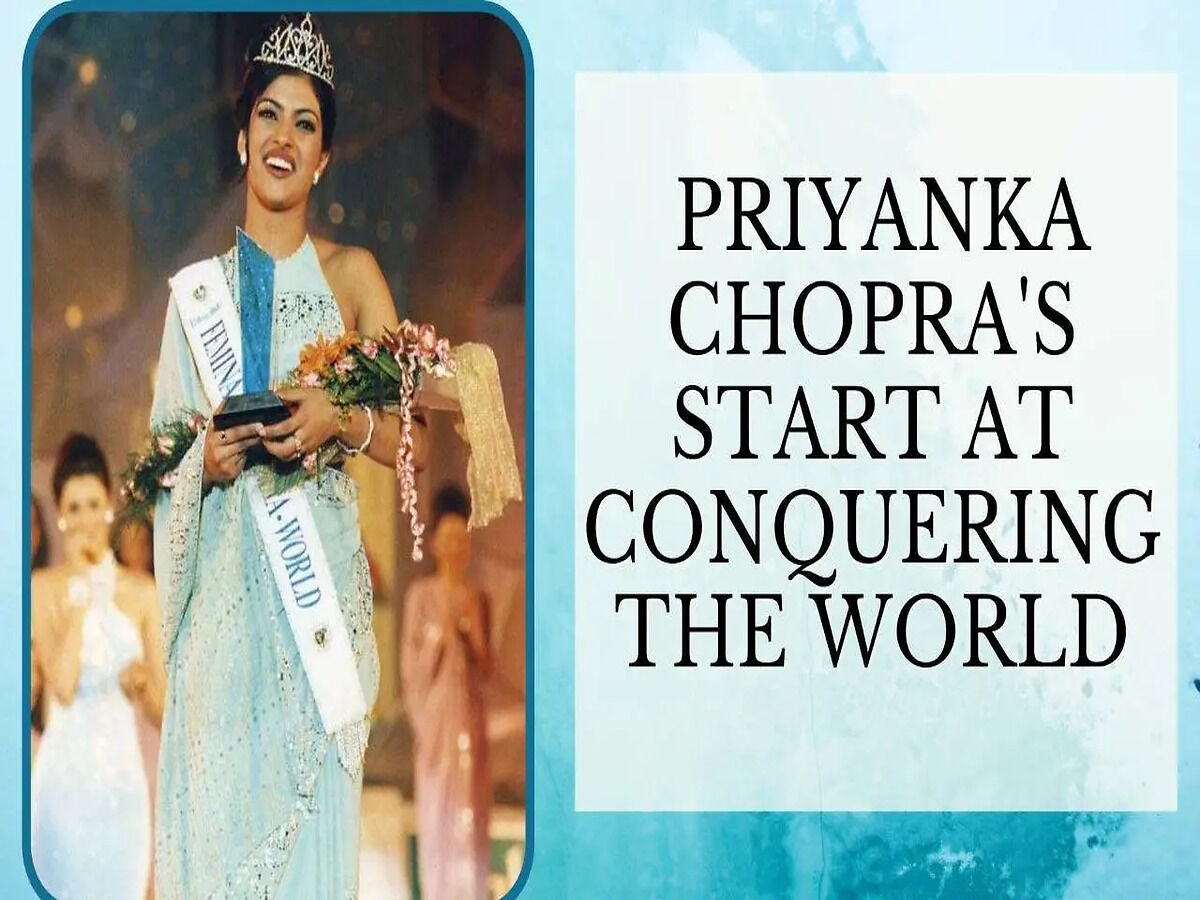 Throwback To The Golden Moment When Priyanka Chopra Turned Her Dream ...