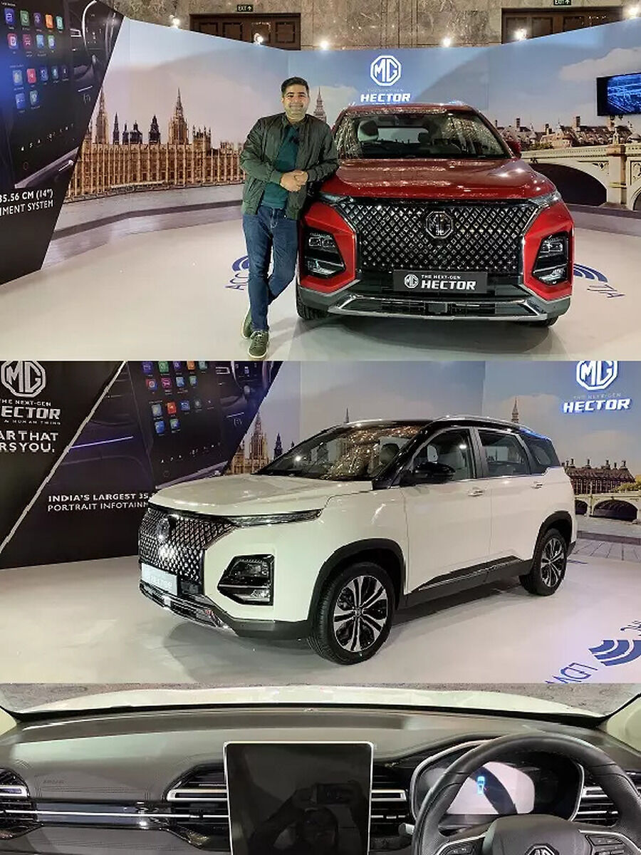 2023 MG Hector Facelift in detailed images | Times Now